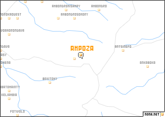 map of Ampoza