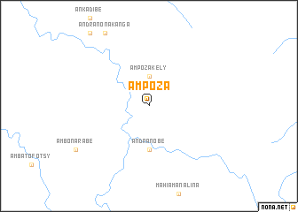 map of Ampoza