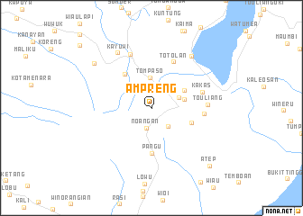 map of Ampreng