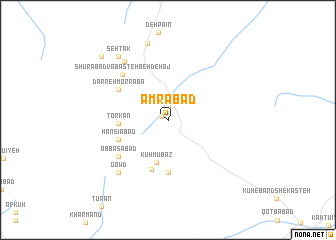 map of ‘Amrābād