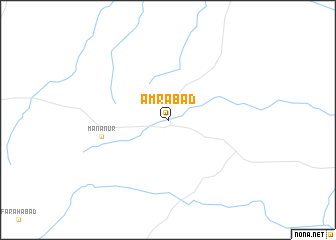 map of Amrābād