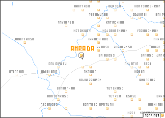 map of Amrada