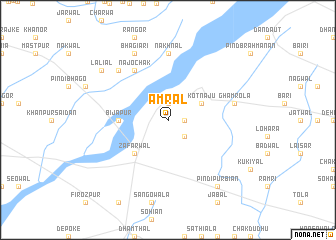 map of Amrāl