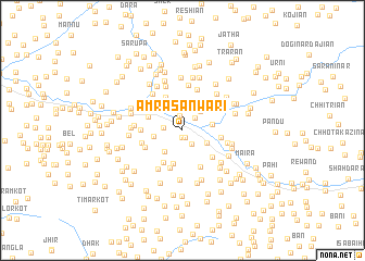 map of Amra Sānwari