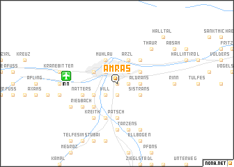 map of Amras