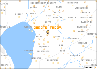 map of ‘Amrat al Furayj