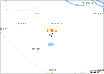 map of Amre