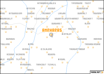 map of Amrharas