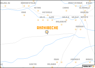 map of Am Rhibéché