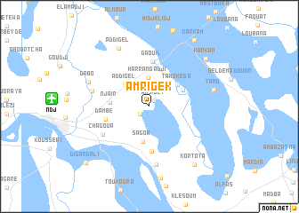 map of Am Rigek