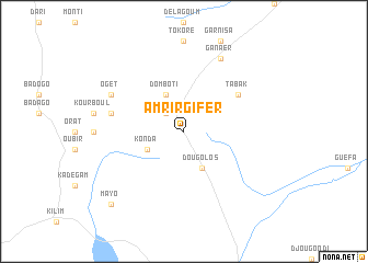 map of Amrir Gifer