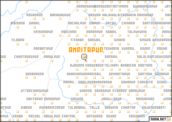 map of Amritāpur