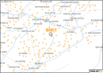 map of ‘Amrīţ