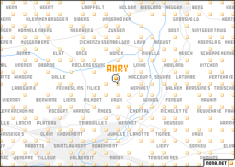 map of Amry