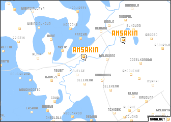map of Am Sakîn
