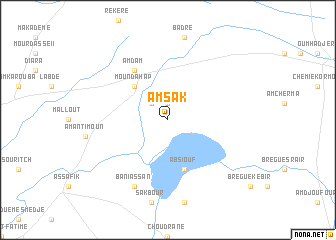 map of Am Sak