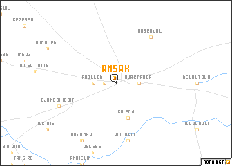 map of Am Sak