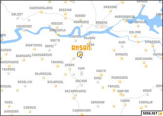 map of Amsan