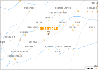 map of Am Sayala