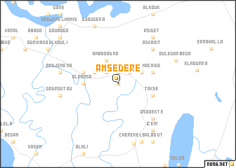 map of Amsédéré