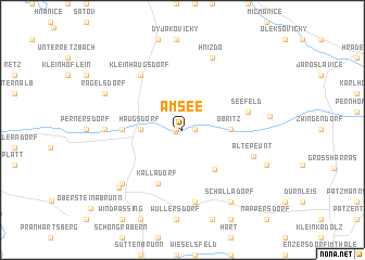 map of Am See