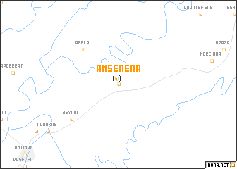 map of Am Sénéna