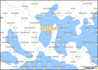 map of Amsénéni