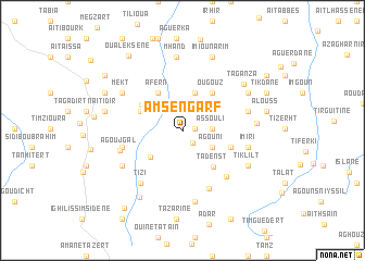 map of Amsengarf