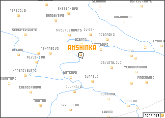 map of Amshinka