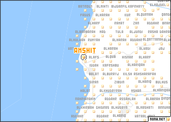 map of ‘Amshīt