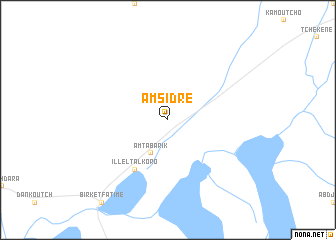 map of Am Sidré