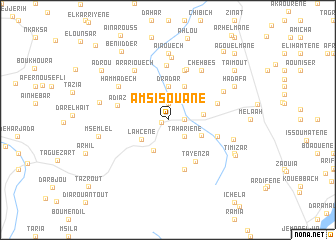 map of Amsisouane