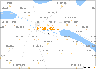 map of Am Souassil