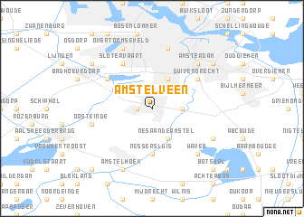 map of Amstelveen