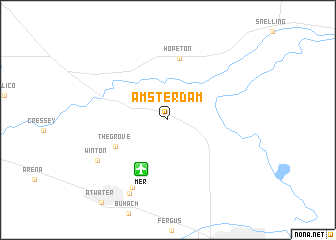 map of Amsterdam