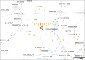 map of Amsterdam