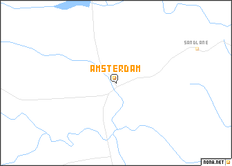 map of Amsterdam