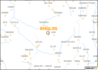 map of Amsuling