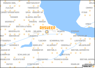 map of Amsweer