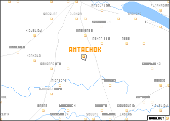 map of Am Tachok