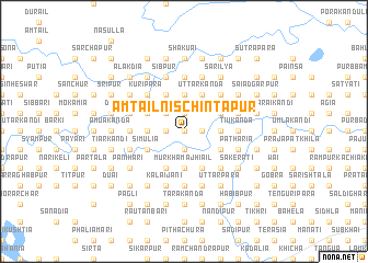 map of Āmtail Nischintapur