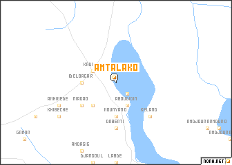 map of Am Talako
