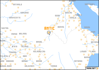 map of Amtic