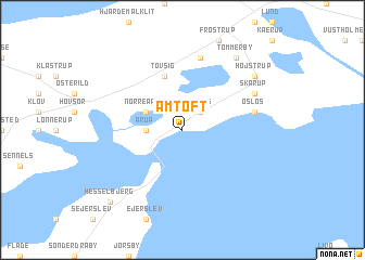 map of Amtoft
