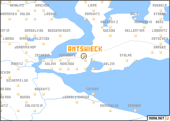 map of Amtswieck