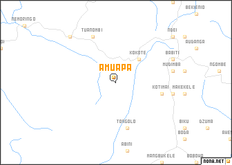 map of Amuapa