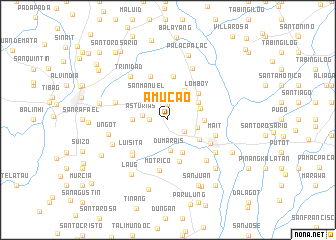 map of Amucao