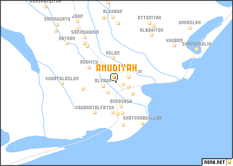 map of ‘Amūdīyah