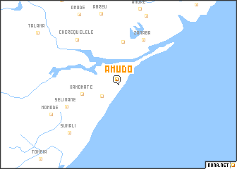 map of Amudo
