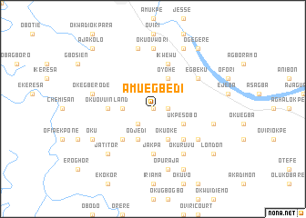 map of Amuegbedi